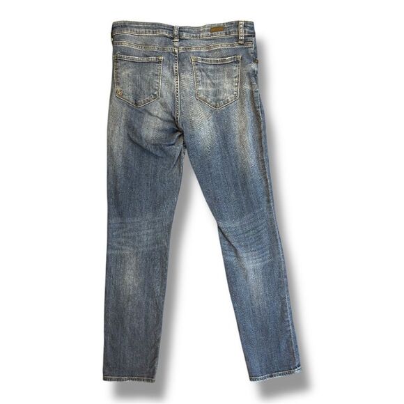 Kut from the Kloth Blue Straight Leg Jeans Sz 6 - Picture 4 of 11
